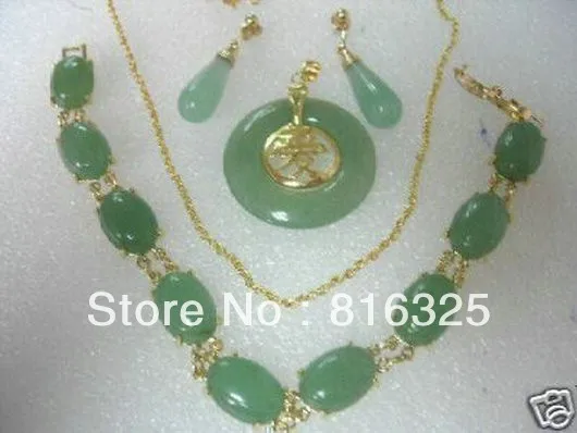 

Hot selling@> FREE SHIPPINGJewellery Natural stone necklace bracelet earrings sets jewelry -Bride jewelry free shipping