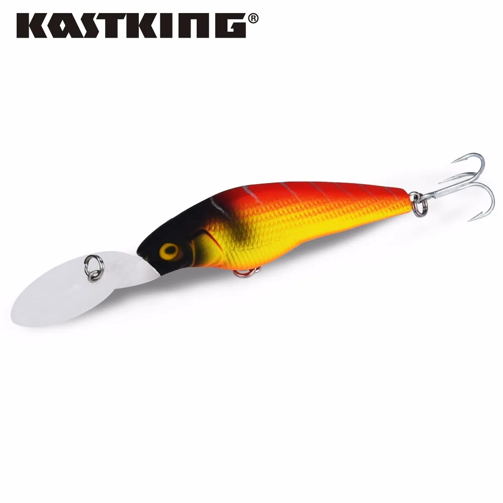 KastKing Новый мига Рад Шад 90 мм 7 г Best качество 1 шт. Жесткий Bait Пластик воблер гольян