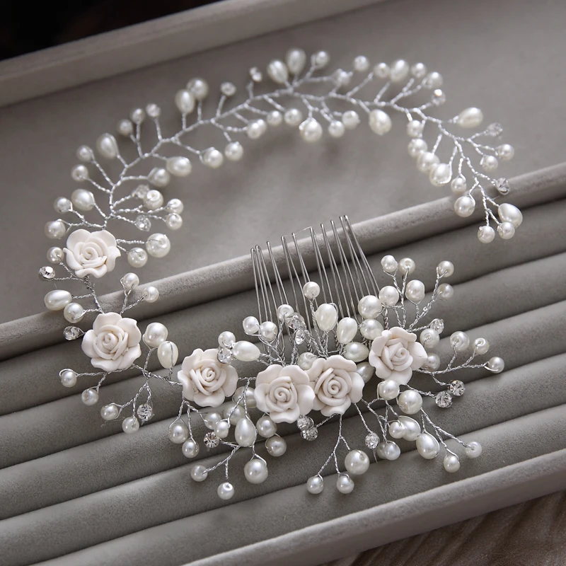 Gorgeous-hair-comb-floral-headband-women-pearl-jewelry-hairband-soft-chain-hair-ornaments-bridal-tiara-wedding