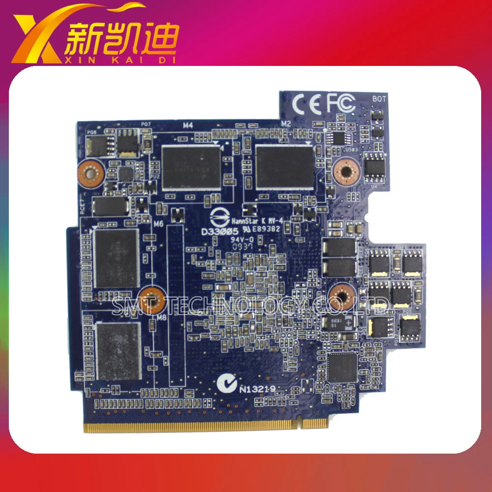 Hot !!!For ASUS G71GX GTX260M Video Card VGA card 60-NVZVG1000-A02 NVIDIA 1GB DDR3 8 video-memory G92-751-B1 chip 100% tested ok