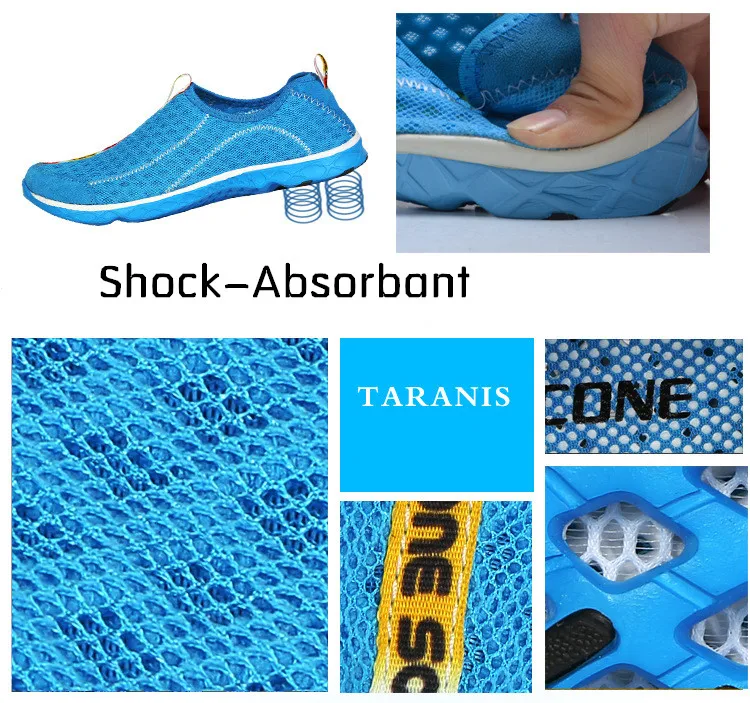 Sapatas de Água ao ar Livre dos Homens do Aqua Sapatos de Água para as Mulheres Sapatos de Esportes Tênis de Caminhada dos Homens Respiráveis 8 Cheap Sapatos de natação