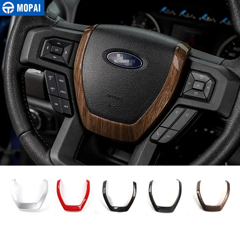 Mopai Abs Interior Mouldings Car Steering Wheel Decoration