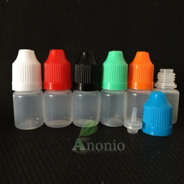 Wholesale 1200pcs PET 5ml Plastic Dropper Bottle With Childproof Cap, 5ml Eye Drops Bottle, 5ml