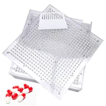 600 отверстий машина для ручного наполнения капсул#0 Ручной инкапсулятор капсула доска для наполнителя