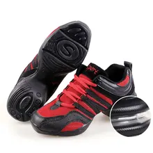 2017 Fitness Jazz Modern Women Dance Shoes Breathable Teachers Latin Salsa Dancing Sneakers Ladies Aerobics Shoes Zapatos Danza