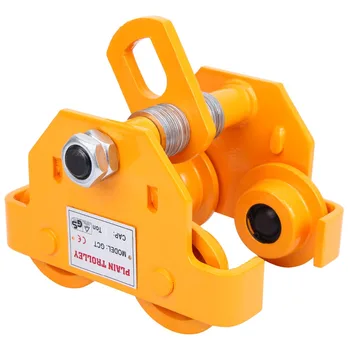 

100kg Trolley Manual Hand monorail trolley Crane For Lifting Chain Hoist Chain Block lifting sling