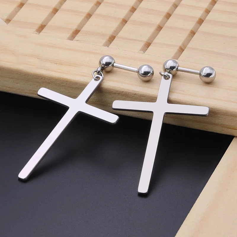 Cross earrings