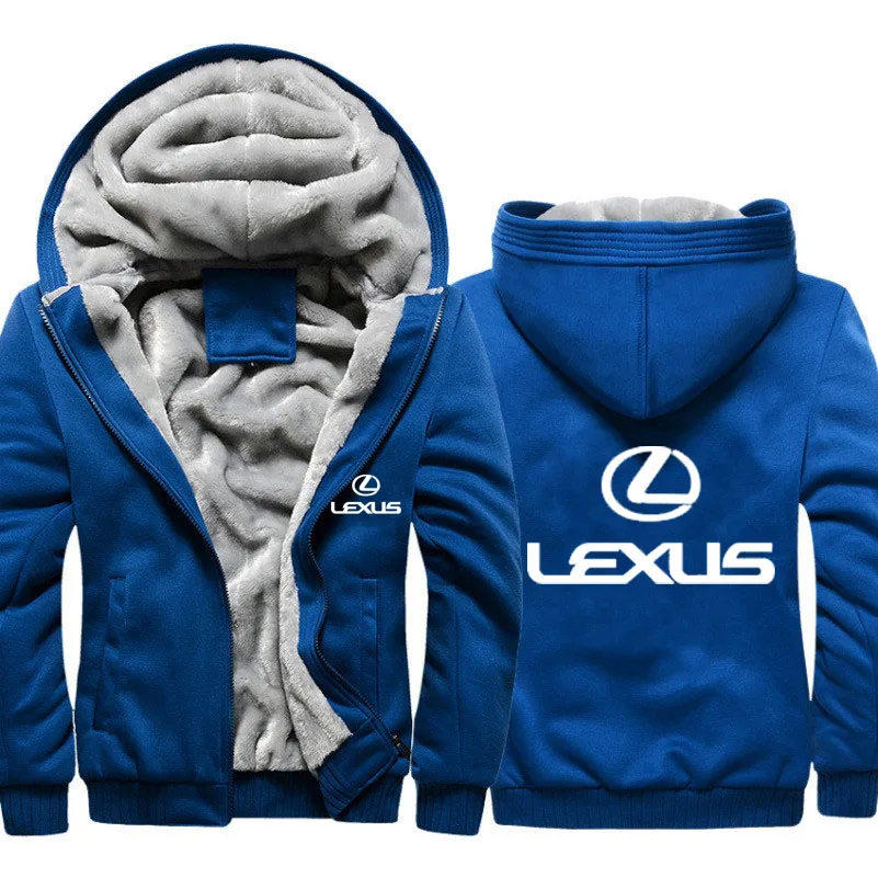 Толстовки мужские чехол с логотипом Lexus куртка с принтом мужские s толстовки Зимний толстый теплый флис хлопок молния камуфляж реглан мужские s пальто куртка