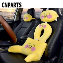 Cnparts разрезать Автомобильный подголовник подушка под поясницу Поддержка поясничная подушка для Volvo S60 V70 XC90 Subaru Forester peugeot 307 206 308 407