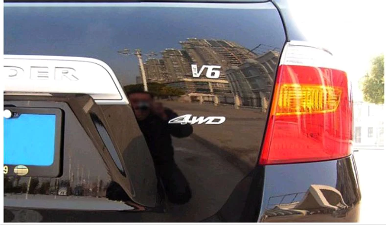 V6 sticker for Toyota 1