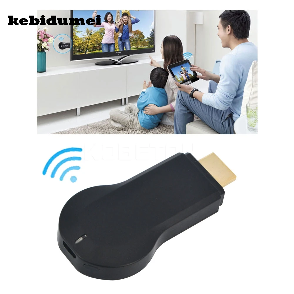 

kebidumei 1080P WIFI Mini M2 Media Player Miracast Smart TV Stick for Windows iOS Android