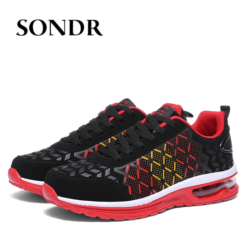 Мужская дышащая повседневная обувь с воздушной подушкой Deportivas Soulier Homme