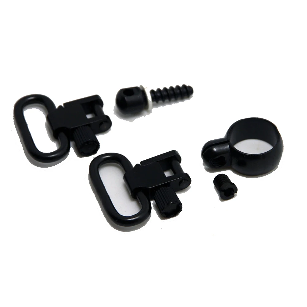 

GUGULUZA Lever Action Rifle Sling Mounting Kit General 1'' Swivels Fit Winchester Marlin Moss Berg Hunting Gun Accessories