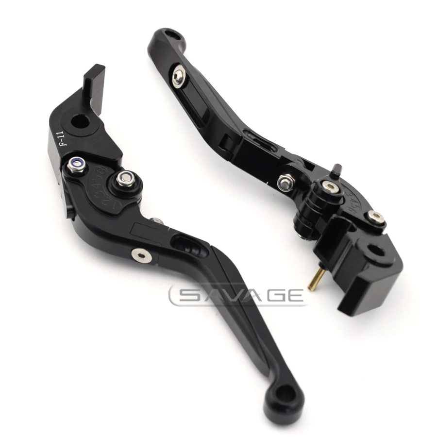 

For DUCATI STREETFIGHTER 848, MONSTER 1100/S/EVO 1200/S Black Motorcycle Adjustable Folding Extendable Brake Clutch Levers