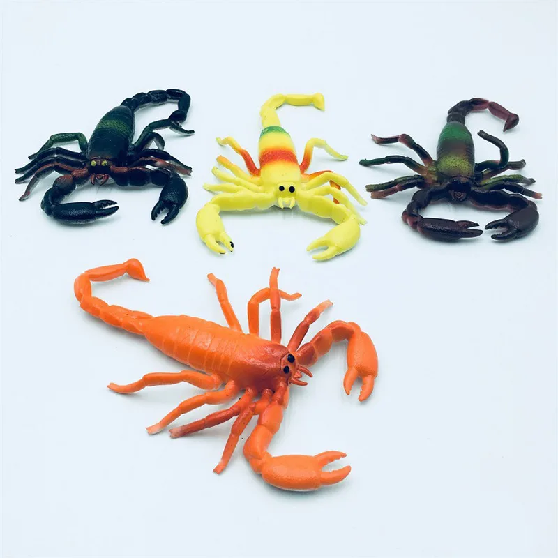 Creative Simulated Animal Lizard Scorpion Novelty Soft Practical Joke Funny Stress Relief Toys Gifts For Children Kids Boy