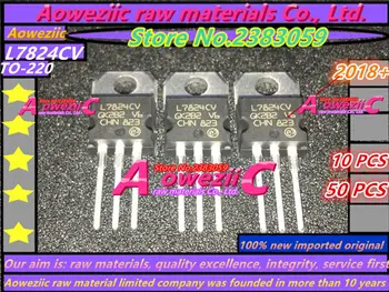 

Aoweziic 2018+ 100% new imported original L7824CV 7824 three-terminal regulator TO-220 24V IC chip