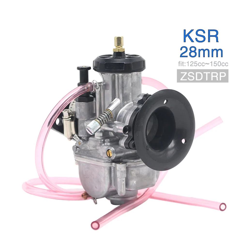 ZSDTRP 4 т KSR28 30 32 34 мм карбюратор KSR Evolution KIT EVO Carb для Honda Yamaha KTM с power Jet - Цвет: KSR 28mm