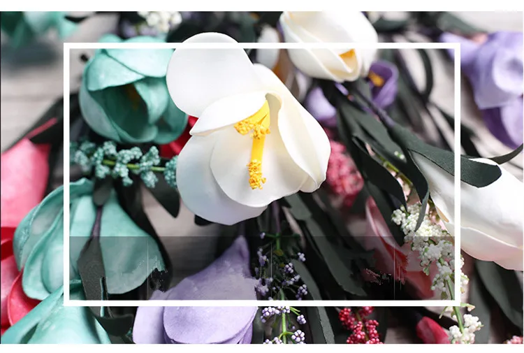 Импортные товары отличный продукт искусственная Магнолия букет цветов Свадебный семейный стол Живое украшение комнаты своими руками поддельный цветок