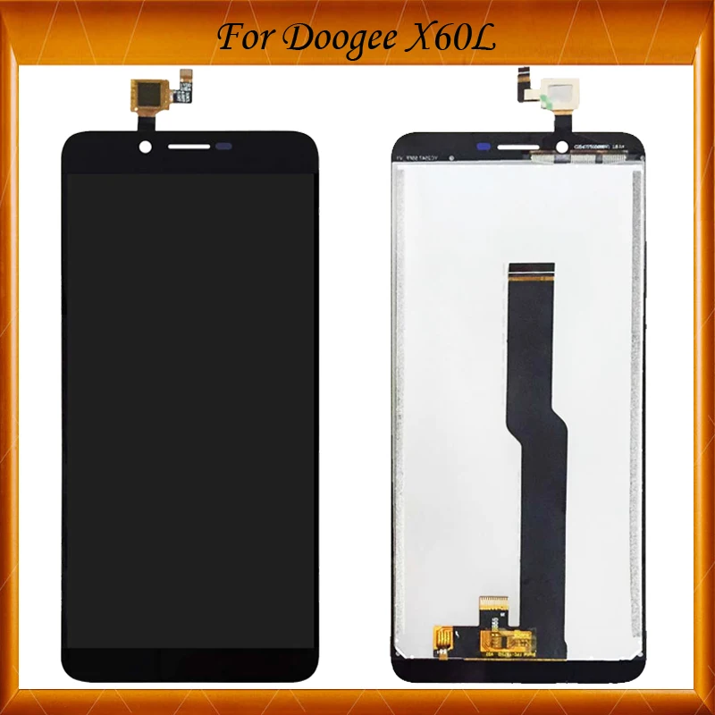 

5.5 inch 100% Working Well For Doogee X60L LCD Display And Touch Screen Assembly Repair Parts Replacement For Doogee X60L