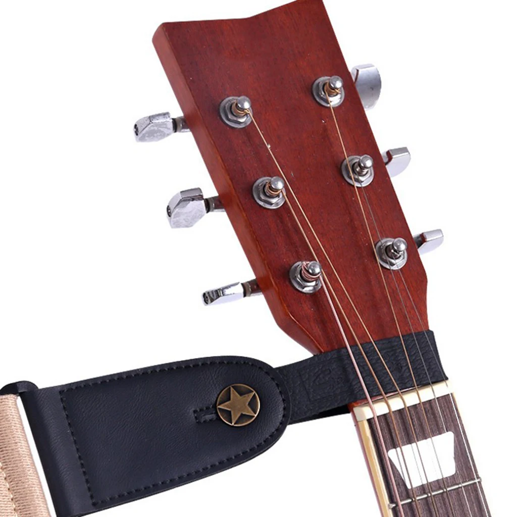 2 Pieces Acoustic Guitar Ukulele Strap Hook Button Antiskid Protector for Musical Instrument Parts