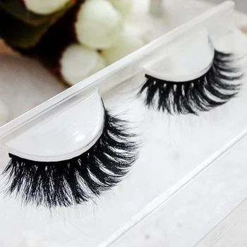 

YOKPN Handmade False Eyelashes Mink 100% Thick Mink False Eyelashes Makeup Tool Lengthening Natural False Eyelashes Eyelash