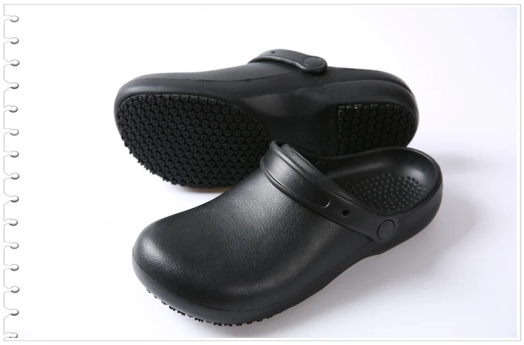 

Anti-Slip Chefs Kitchen Shoes Hospital Surgical Shoes Doctors' Nurses Slippers with Bands Medical Accessories