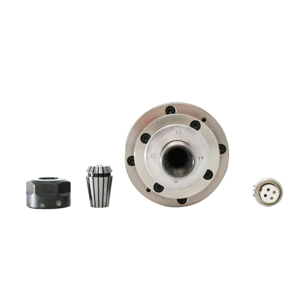 Профессиональный 2.2kW 220V CNC шпиндель водяного охлаждения 7.5A ER20 100 800Hz 3000 24000rpm