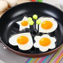

1 PC Stainless Steel Fried Egg Mold shaper Pancake Rings Cooking tools kitchen gadgets Cooking Egg Mold Fried Egg Mold Form 45