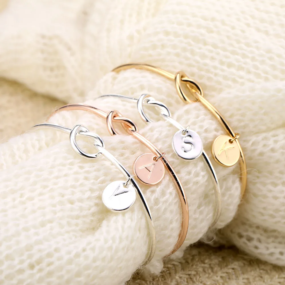 

Fashion Letter Pendant Bracelet Bransoletka Jewelry Gold Silver Rose Gold English Bracelet Factory Direct Wholesale