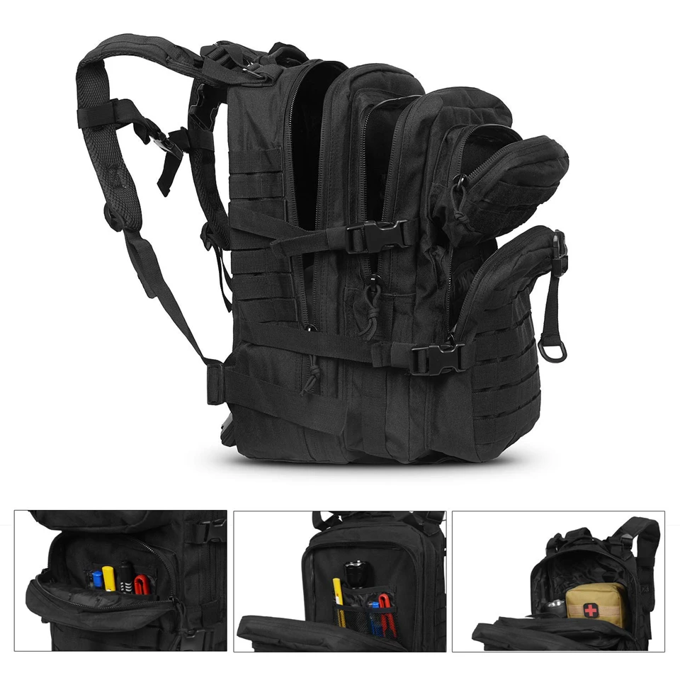 35L военный тактический рюкзак маленький Молл штурмовой пакет армия ошибка вне сумка рюкзак для наружного туризма кемпинга охоты