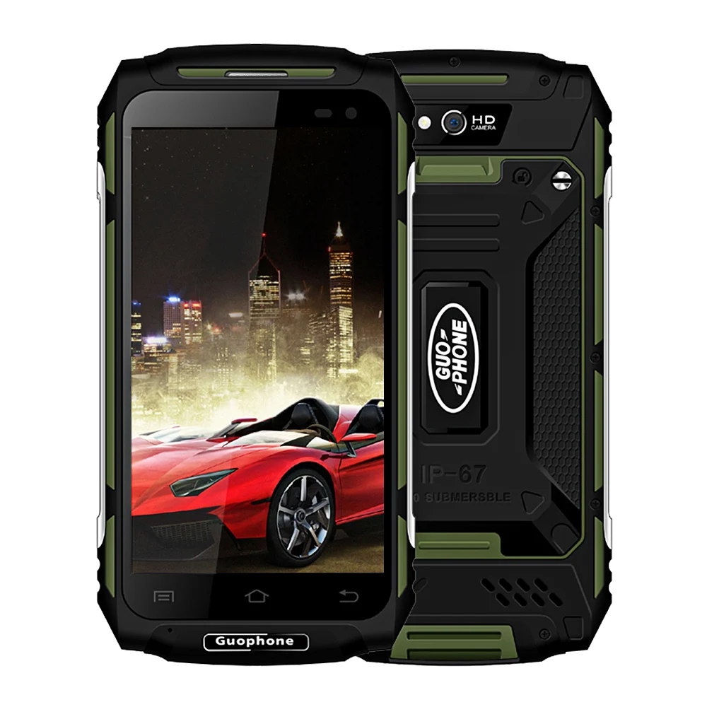 Guophone X2 IP67 Водонепроницаемый 5 0 ''ips Экран Android 6 пыле mtk6737 четыре ядра 1 ГГц 2 ГБ + 16
