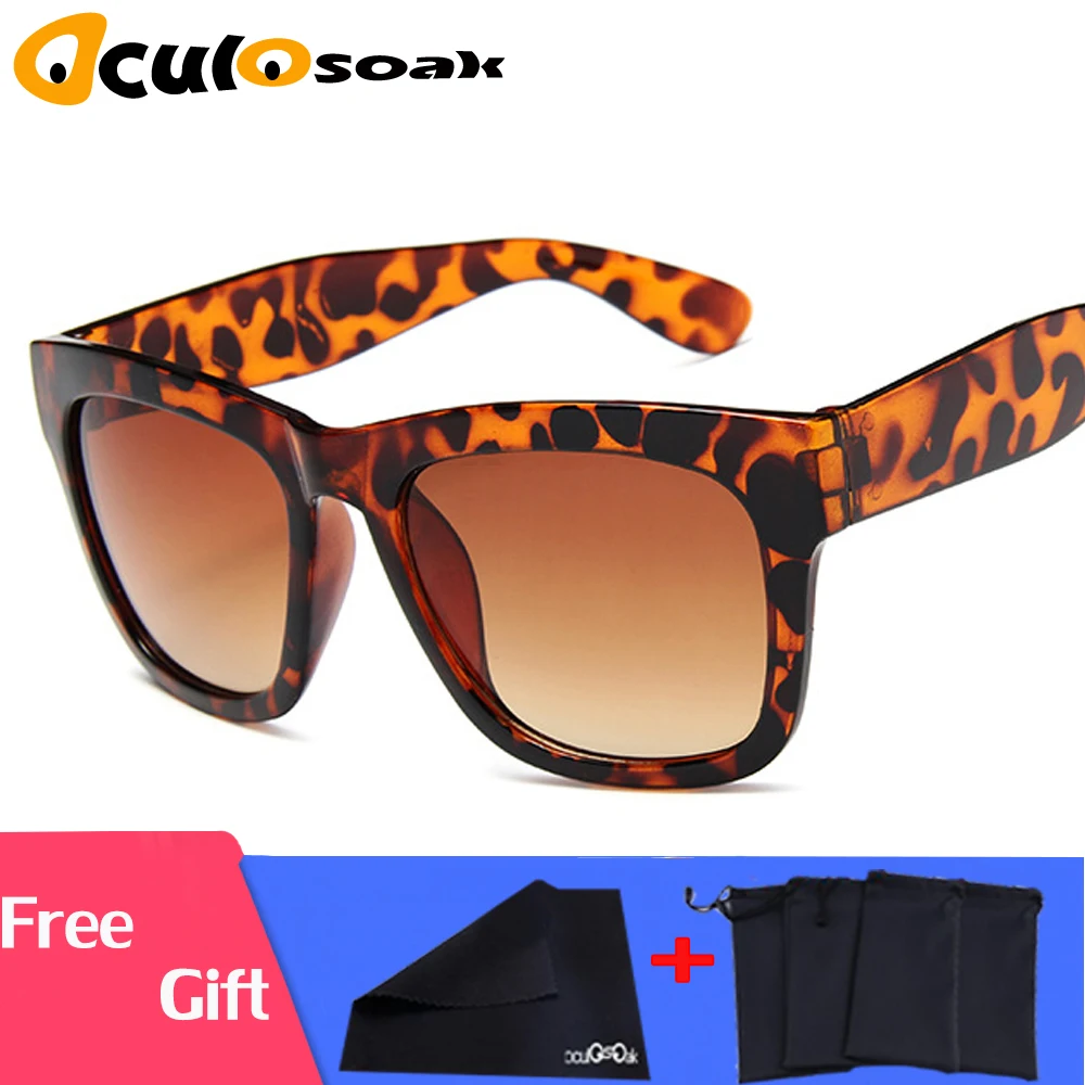 2019 New Fashion Sunglasses Women Men Sun Glasses Mirror Eyeglasses Eyewear Square Plastic Frame Clear Lens UV400 Goggles
