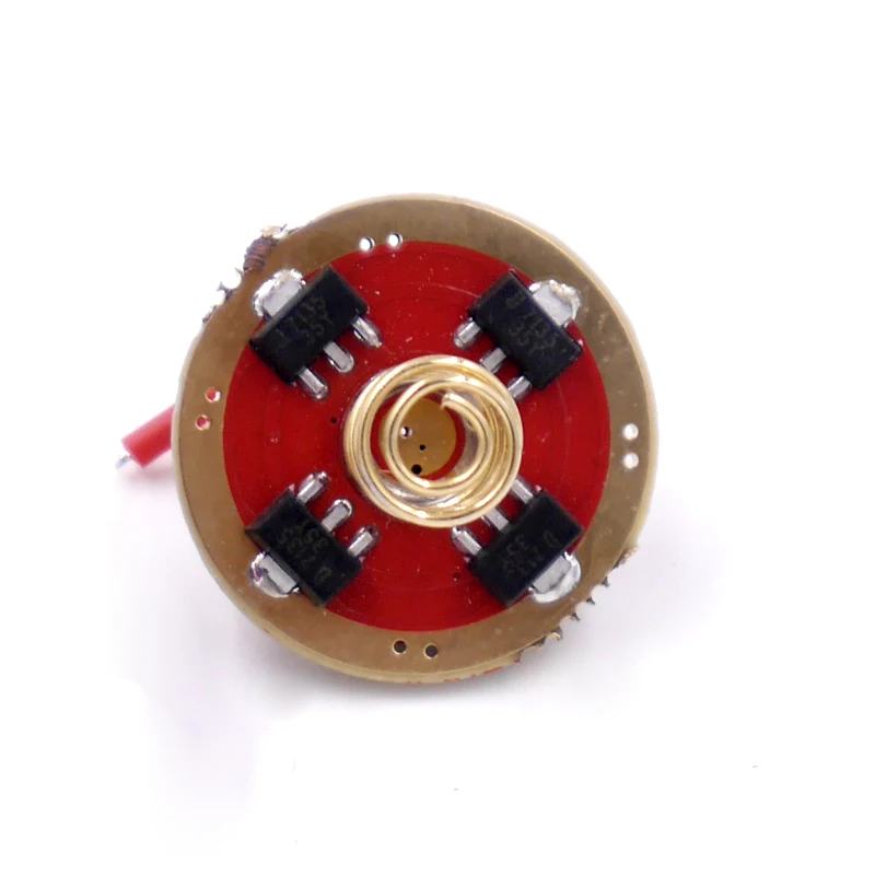 20 мм флейта 10 xamc7135 12xAMC7135 3/5 режимов для Cree XML T6 U3 U2 XPL HI V3 V2 V5 V6