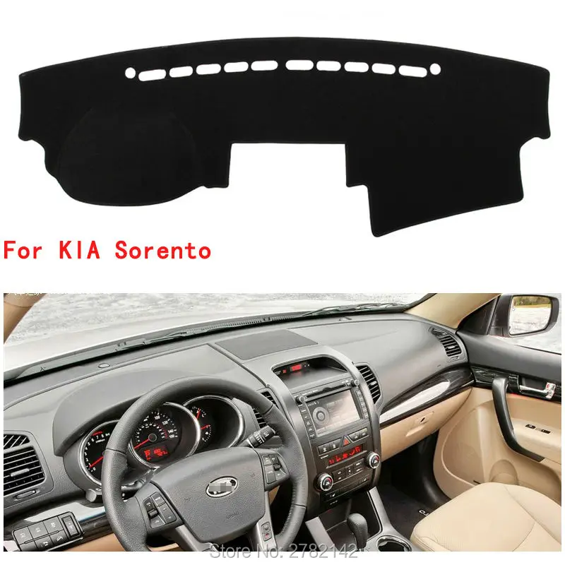 

High quality Car Dashboard Cover Light Avoid Pad Photophobism Mat Sticker For KIA Sorento