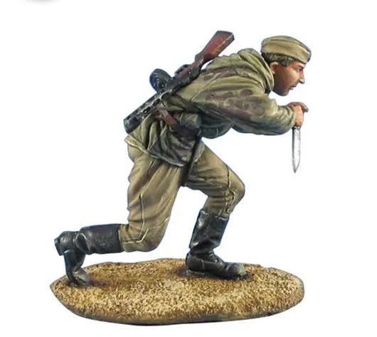 

1/35 Resin Figures Model Kits WWII Russian Scout Unassambled Unpainted