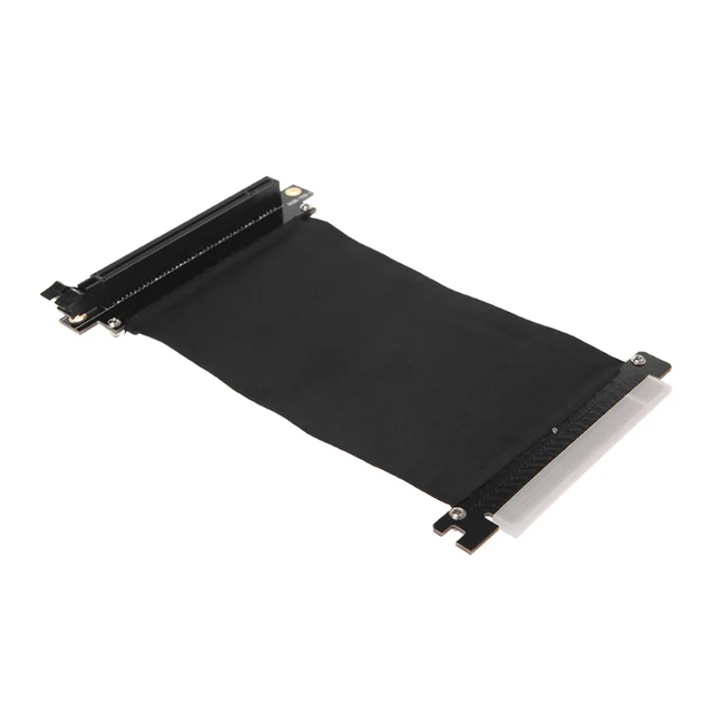 Special Offers PCI Express3.0 16x High Speed Riser Card Flexible Cable Extension Adapter-Angled Computer Accessories Special Offers PCI Express3.0 16x High Speed Riser Card Flexible Cable Extension Adapter-Angled Computer Accessories