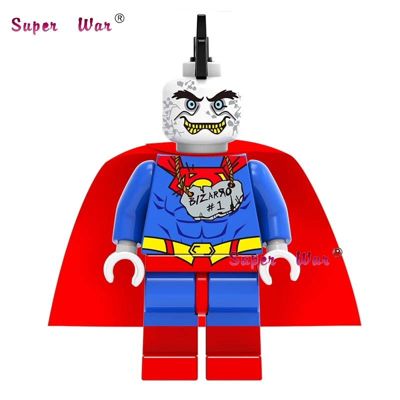 1 шт. супер герой dc comics Лига Справедливости Супермен строительные блоки модели Кирпичи игрушки для детей brinquedos menina - Цвет: 674