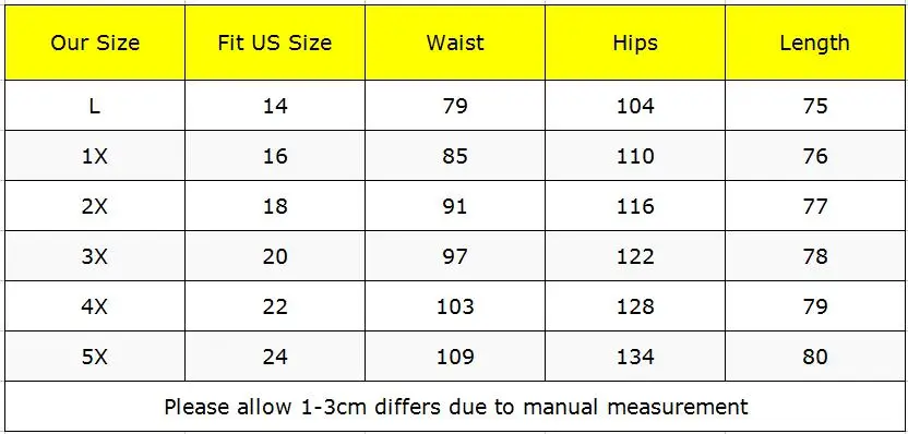 Rosegal Clothing Size Chart