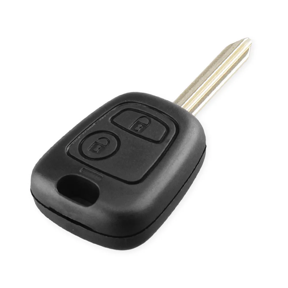 KEYYOU 2 Button Remote Key Fob Car Key Case Shell For Citroen C1 C2 C3 C4 C5 C6 Saxo Xsara Picasso Berlingo