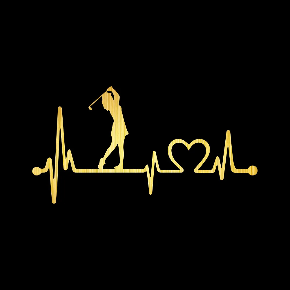 Автомобильные наклейки и 14 2*7 9 см Golf Girl автомобильный бампер водонепроницаемые