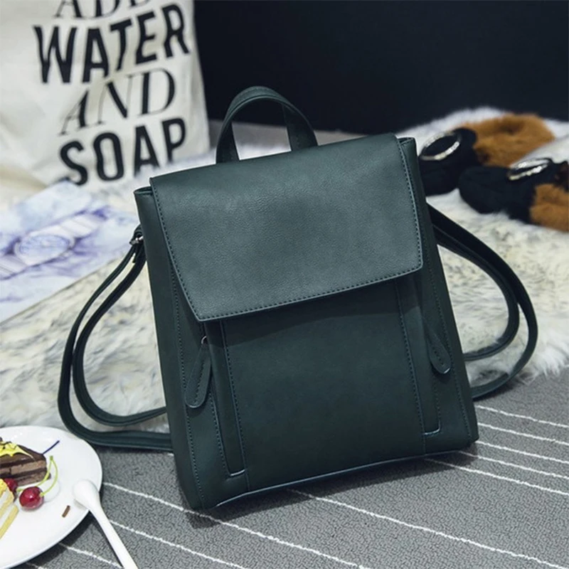 

2019 New Fashion PU Leather Women Backapck Mini Women Shoulder Bags Teenager School Backpack Bag Ladies Backpacks