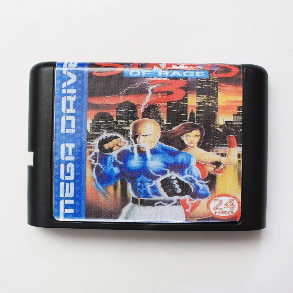 

Streets Of Rage 3 16 bit SEGA MD Game Card For Sega Mega Drive For Genesis