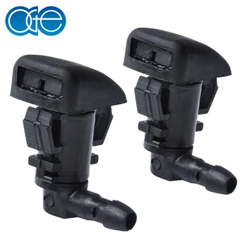 

Front Windshield Washer Nozzles - for 2008-2012 Ford Fusion Mercury Milan Lincoln MKZ - Replaces OEM : 8E5Z17603A, Spray Jet Kit