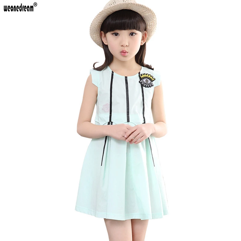 Weonedream新しい110 150センチ夏女の子服ファッションドレープデザインキッズドレス女の子イングランドスタイル子供のファンシードレス Kids Dresses For Girls Dresses For Girlsdesigner Kids Dresses Aliexpress