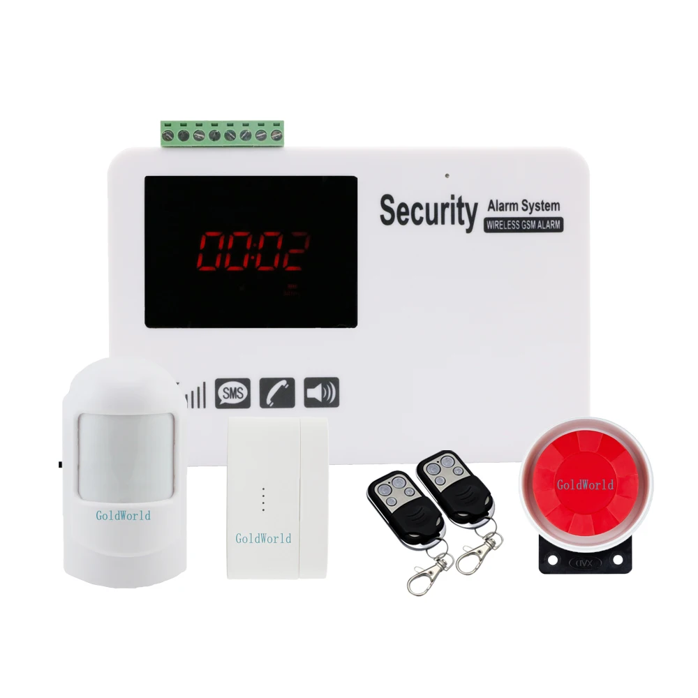 New 99 defend Zone Wireless GSM Alarm System Home Voice Security Alarms