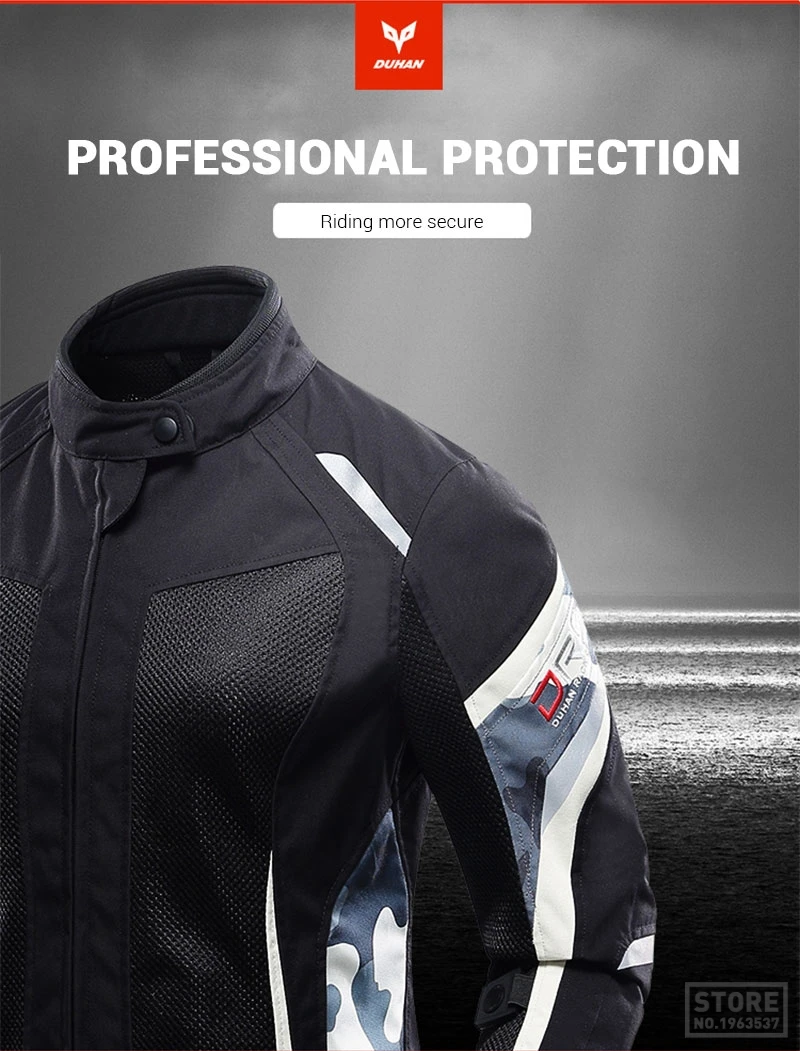 DUHAN мотоциклетная куртка с дышащей сеткой для верховой езды уличная aeProduct.getSubject()