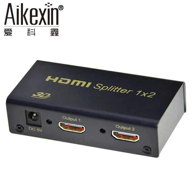 Best Offers Aikexin Ultra 4K*2K HDMI Splitter 1x2 Full HD 1080p Video Splitter 1 in 2 Out HDMI Switch Switcher support CEC for HDTV DVD PS3 Best Offers Aikexin Ultra 4K*2K HDMI Splitter 1x2 Full HD 1080p Video Splitter 1 in 2 Out HDMI Switch Switcher support CEC for HDTV DVD PS3