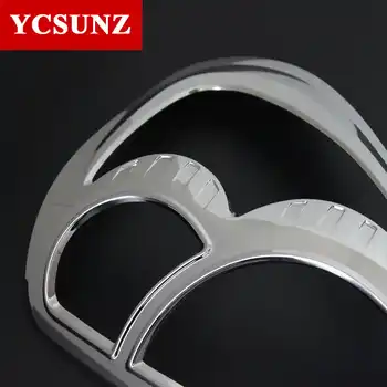 Car Chrome Strips Styling Accessories Lamp Decoration Product ABS Rear Lamp Cover For Mitsubishi L200 Triton 2006 - 2014 Ycsunz