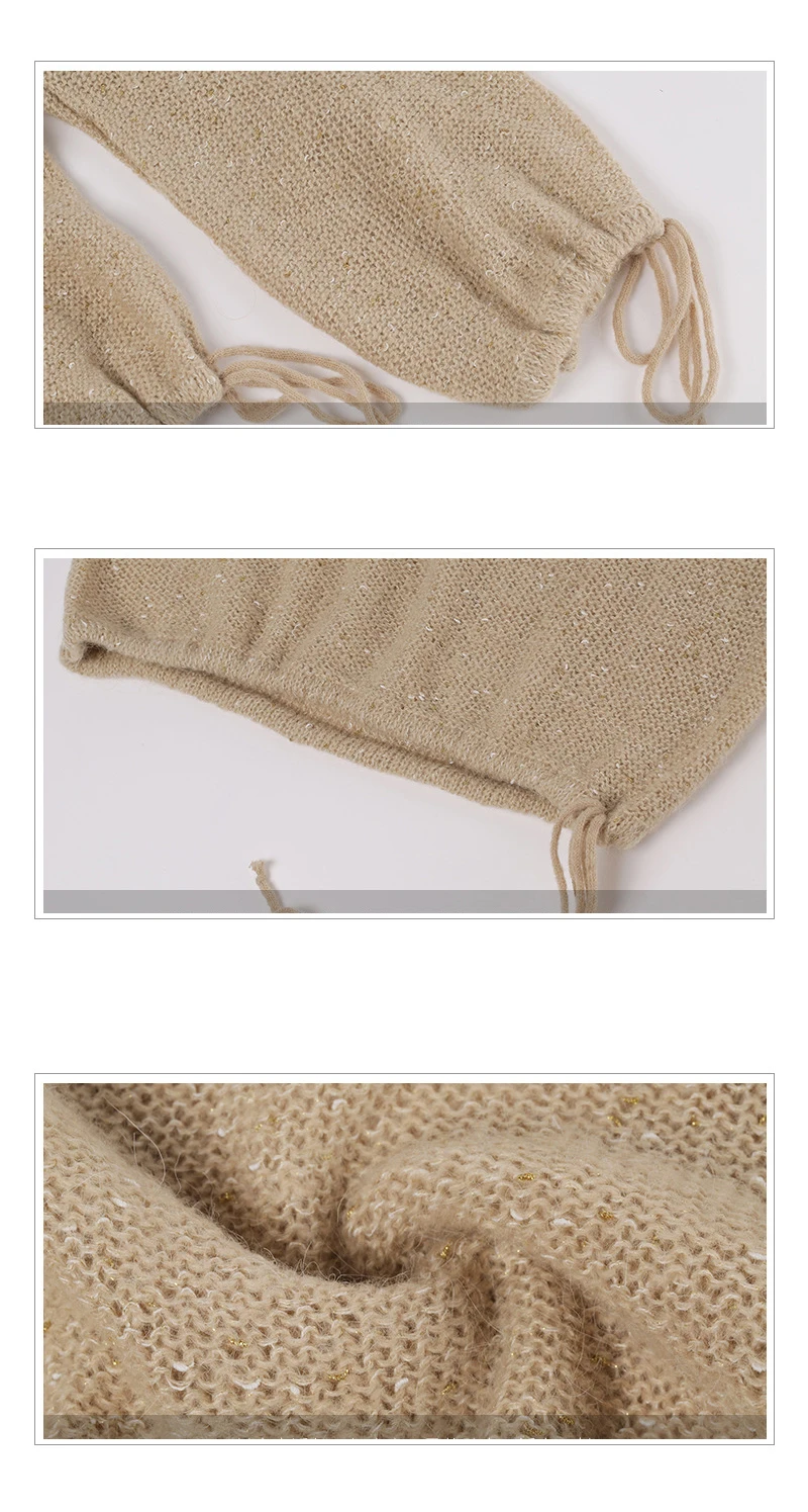 HCYO Women Sweater Knitted Think Tight Sizes Inside Wear Lady Jumper Women's Turtleneck Warm 2018 Winter Solid Sweater (12)
