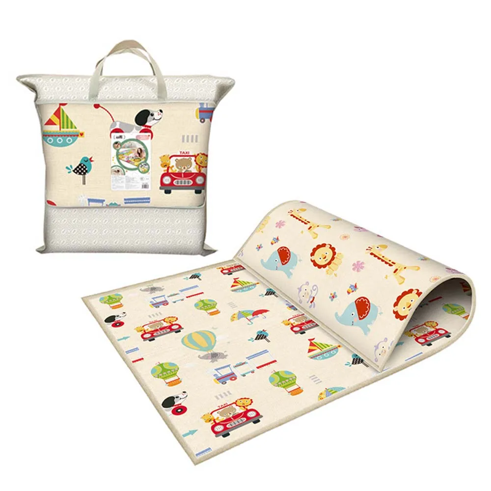

2019 New Baby Waterproof Indoor Carpet Play Anti-fall Crawling Mat Kids Foldable Play Area Rug